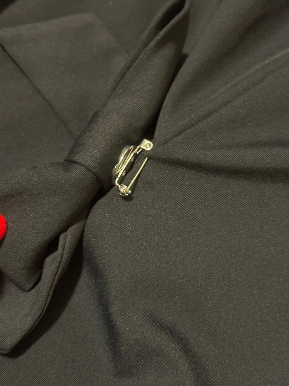 HALARA Black Skirt with Front Bow Details. Size Medium. NWT. - Picture 3 of 7